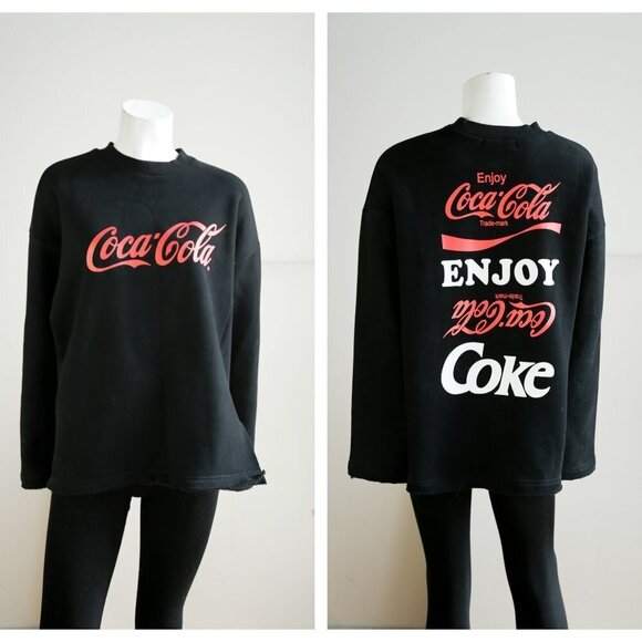 Cloud Season ParisCoca  Cola Super soft Pullover - Picture 1 of 8